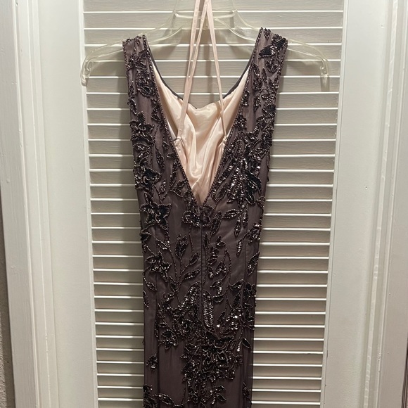 Brown Sequence dress - Picture 3 of 4